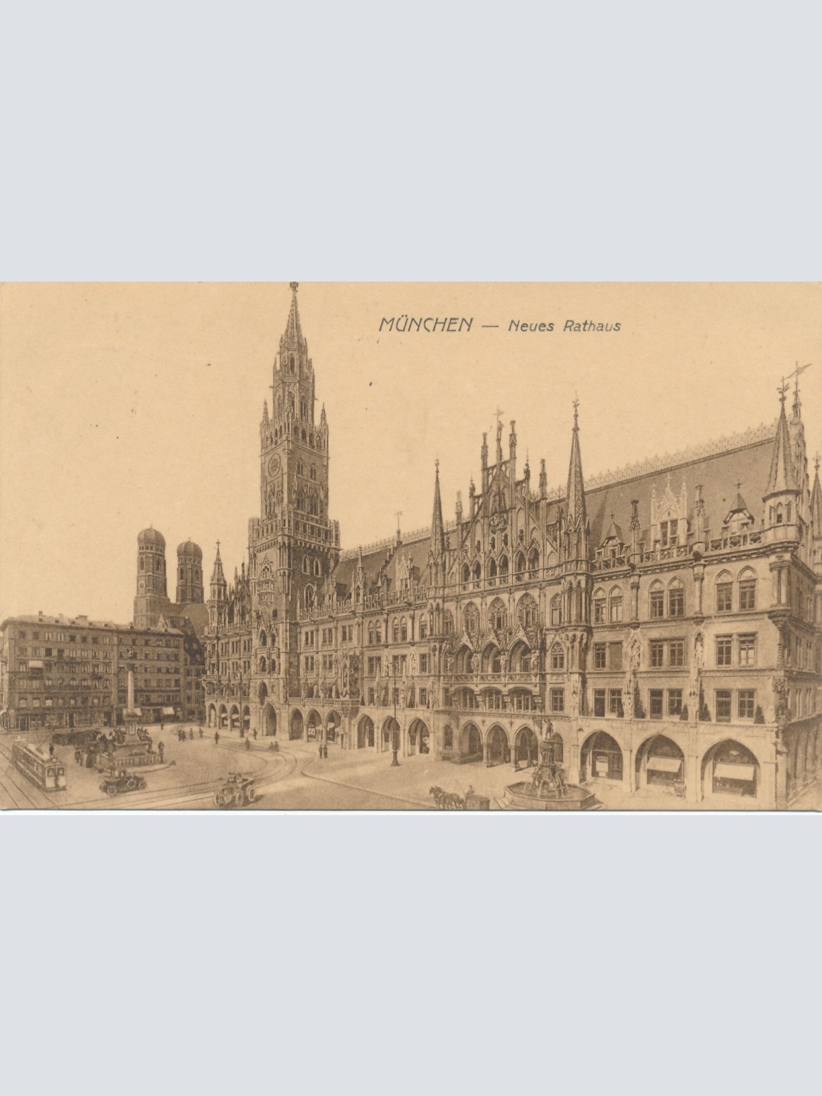 AK, München, Neues Rathaus, Bayern (S1647)