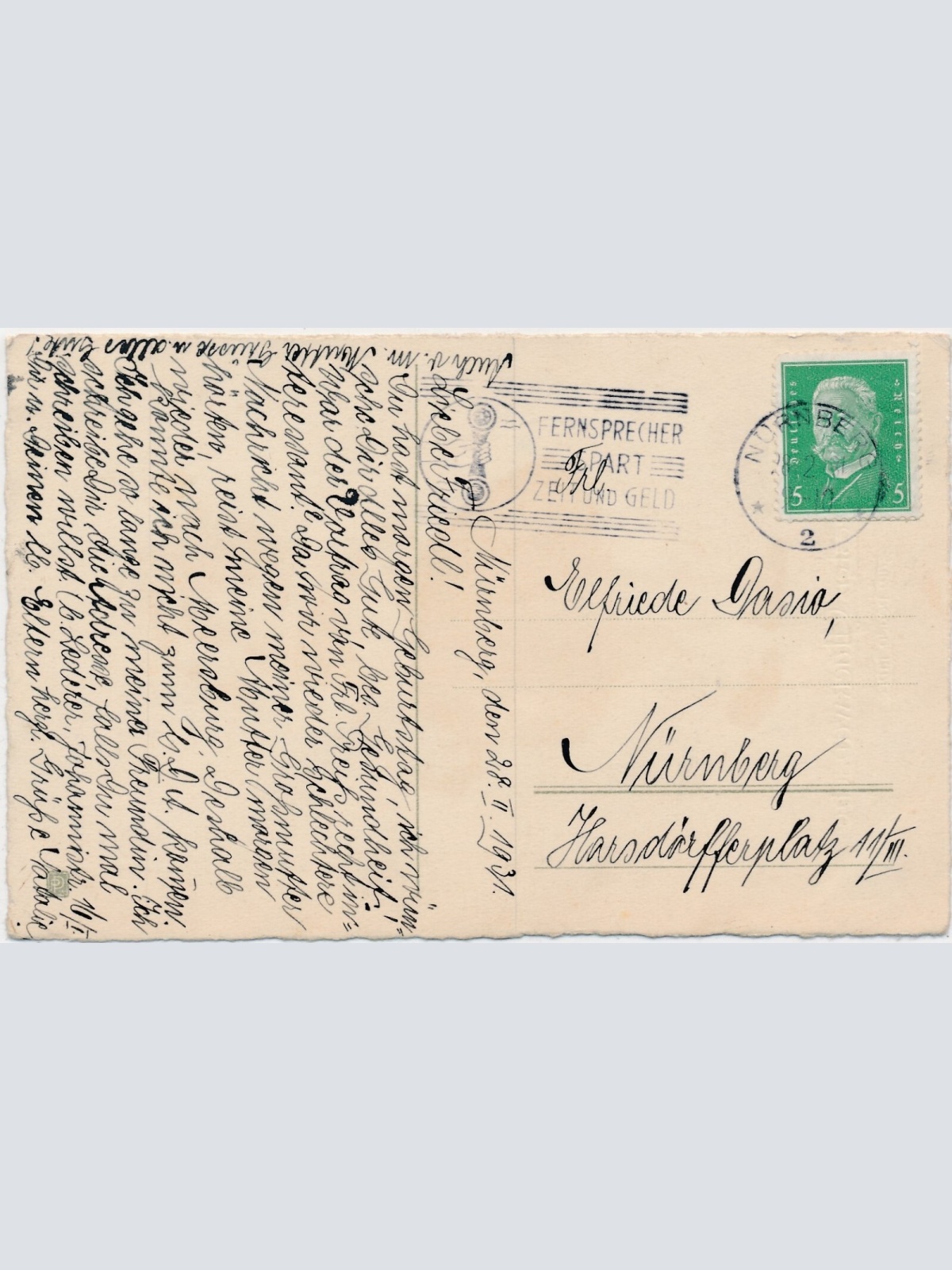 AK, Die besten Glückwünsche zum neuen Jahre, Kind mit Korb (S1642)