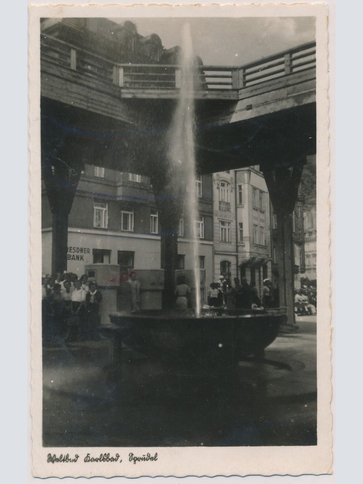 AK, Weltbad Karlsbad, Sprudel, Tschechien (S1581)