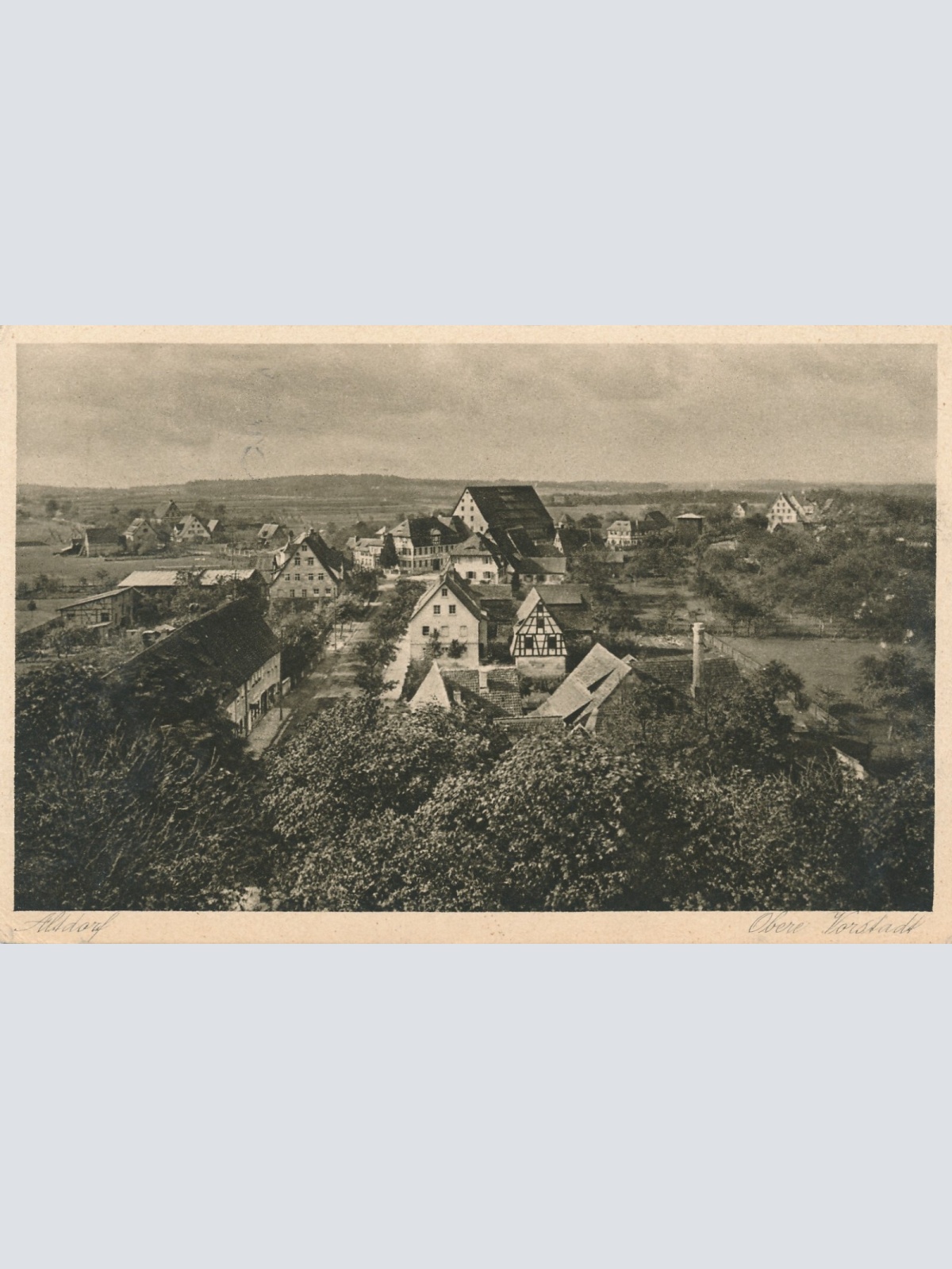 AK, Altdorf, Obere Vorstadt, Bayern (S1602)