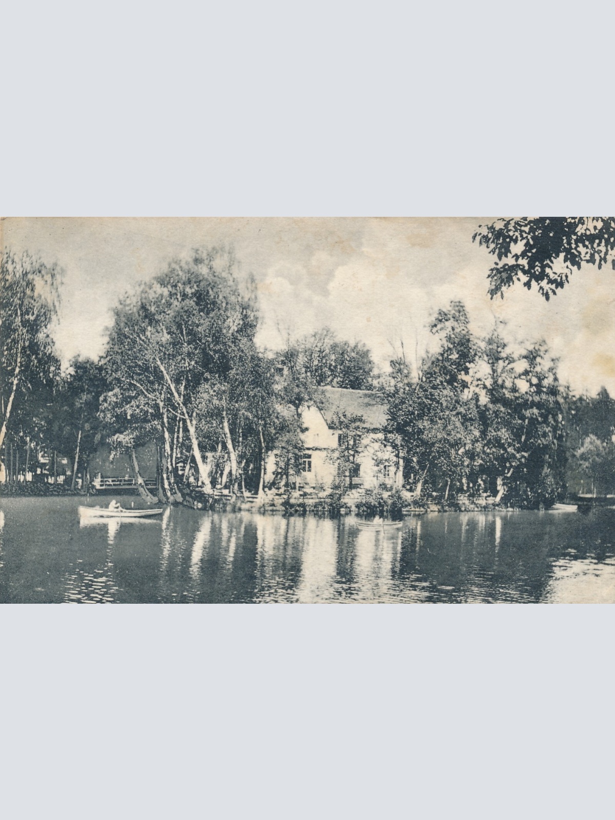 AK, Wald-Restaurant, Nürnberg - Valznerweiher, Bayern (S1619)