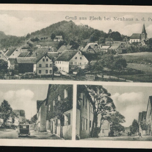 AK gruß aus Plech bei Neuhaus Mehrbildkarte Bayern (5661)