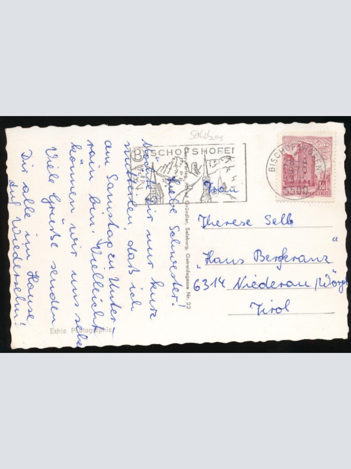 AK aus Bischofshofen Salzburg (5810)