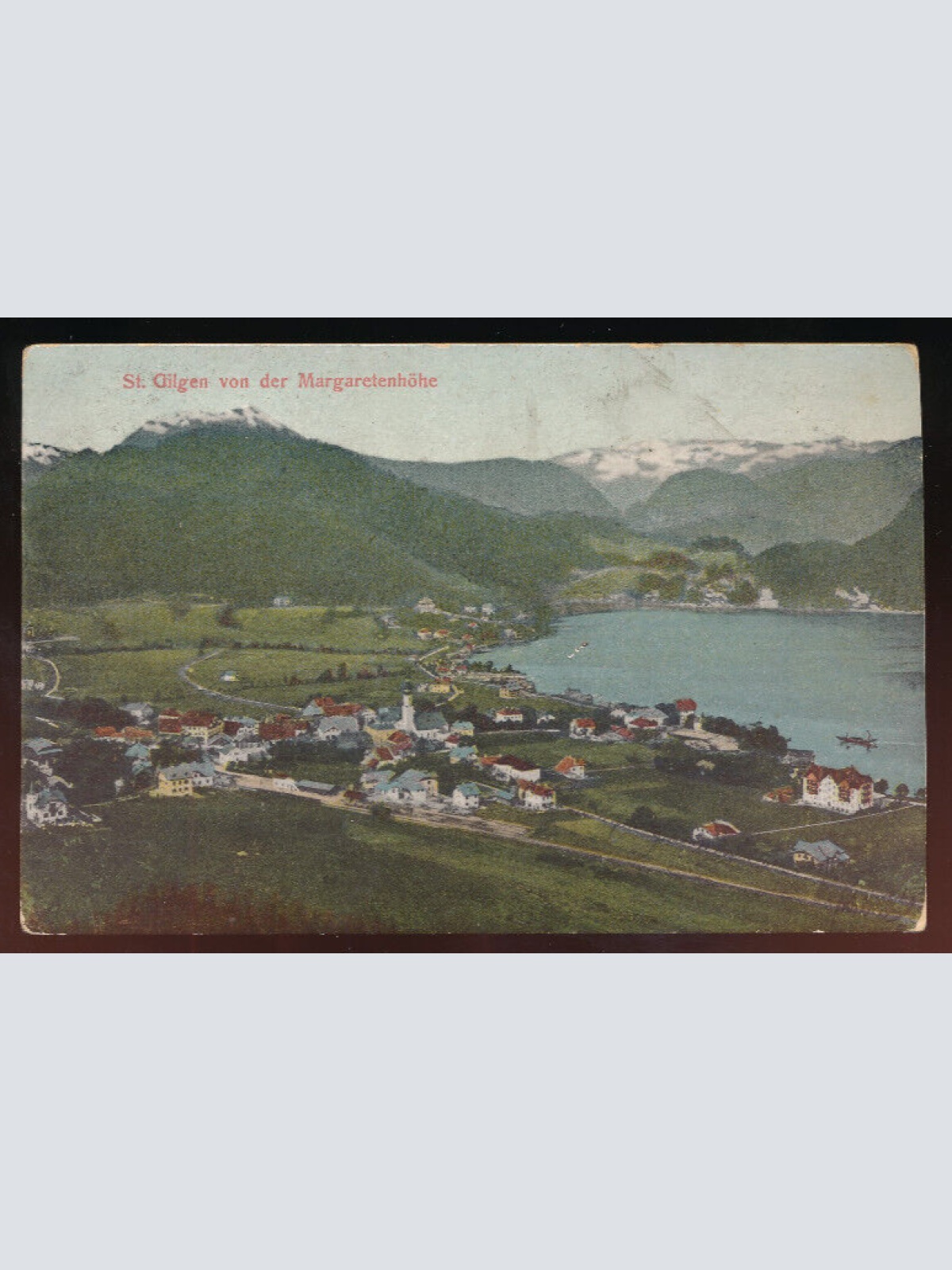 AK aus St.Gilgen von der Margaretenhöhle Salzburg (5811)