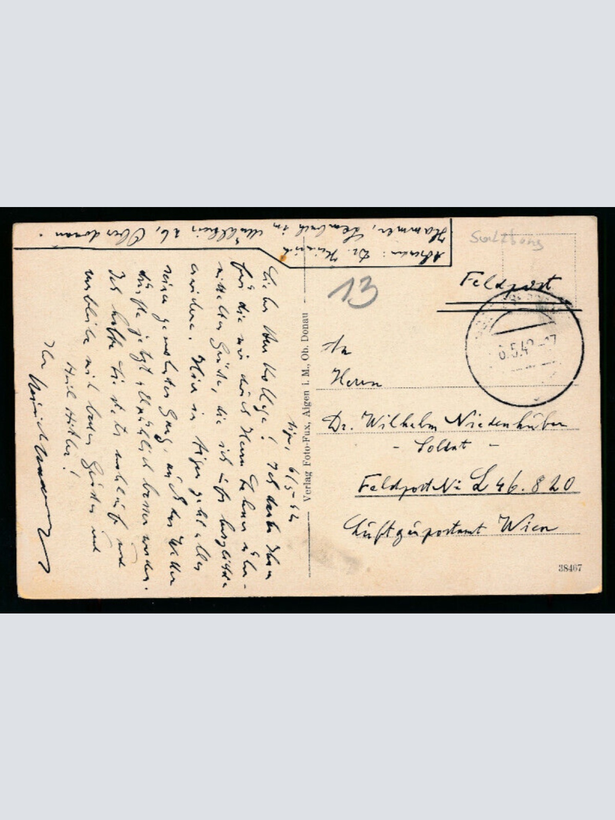 AK aus Aigen i.m. Salzburg (5905)