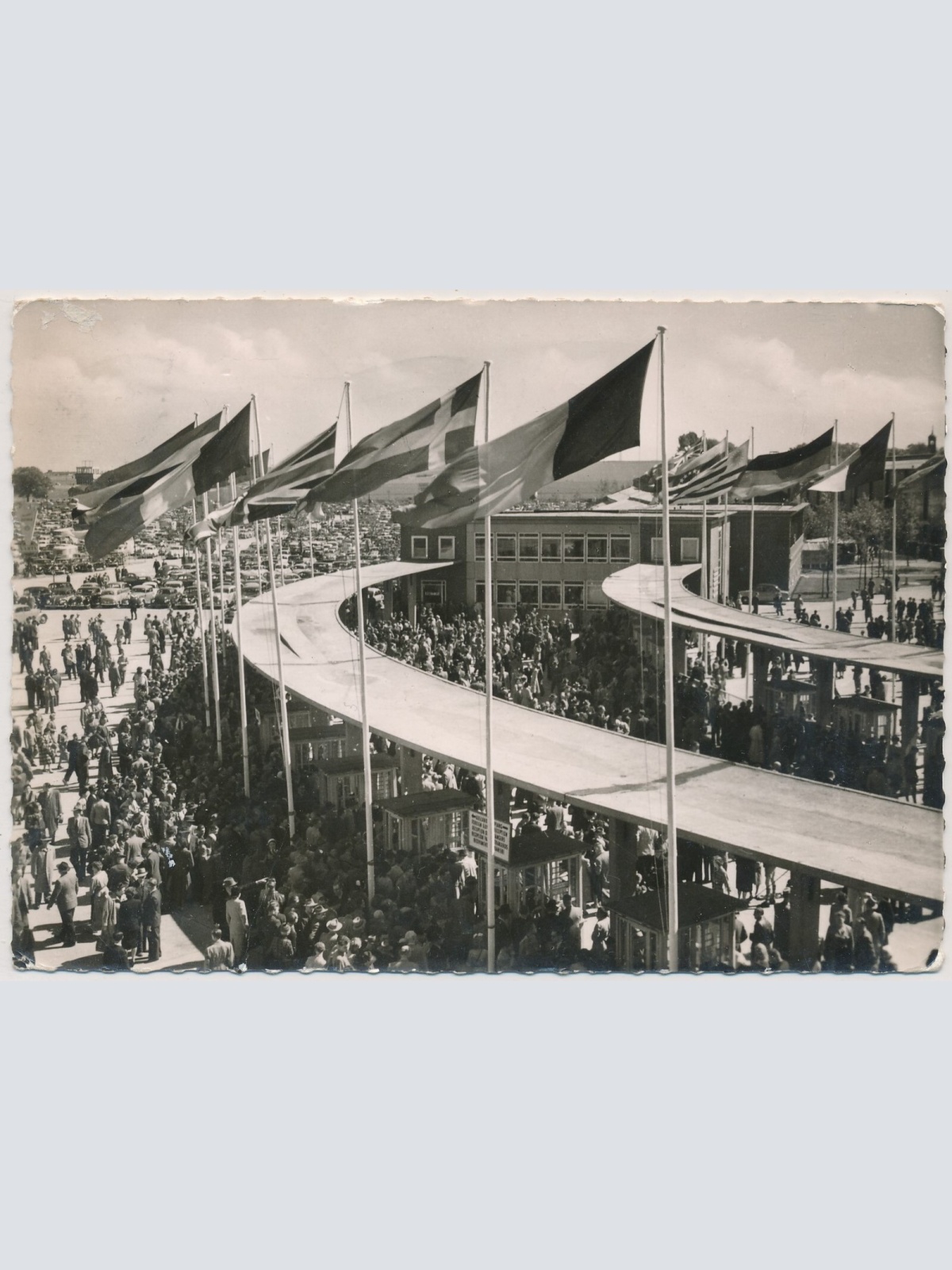 AK, Eingang zur Messe in Hannover, Niedersachsen (S1701)