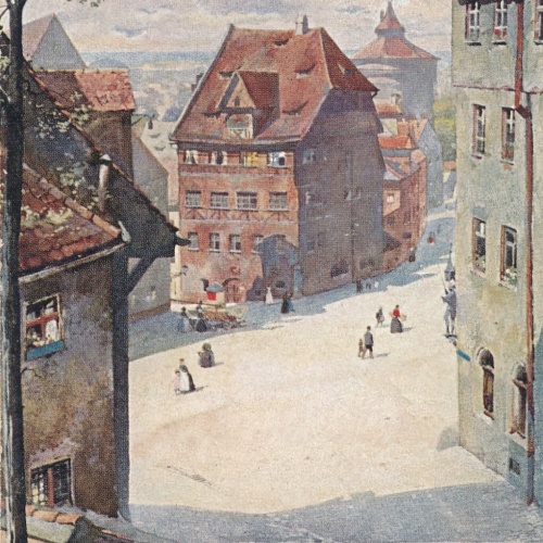AK, Nürnberg, Albrecht Dürerhaus, Bayern (S1706)
