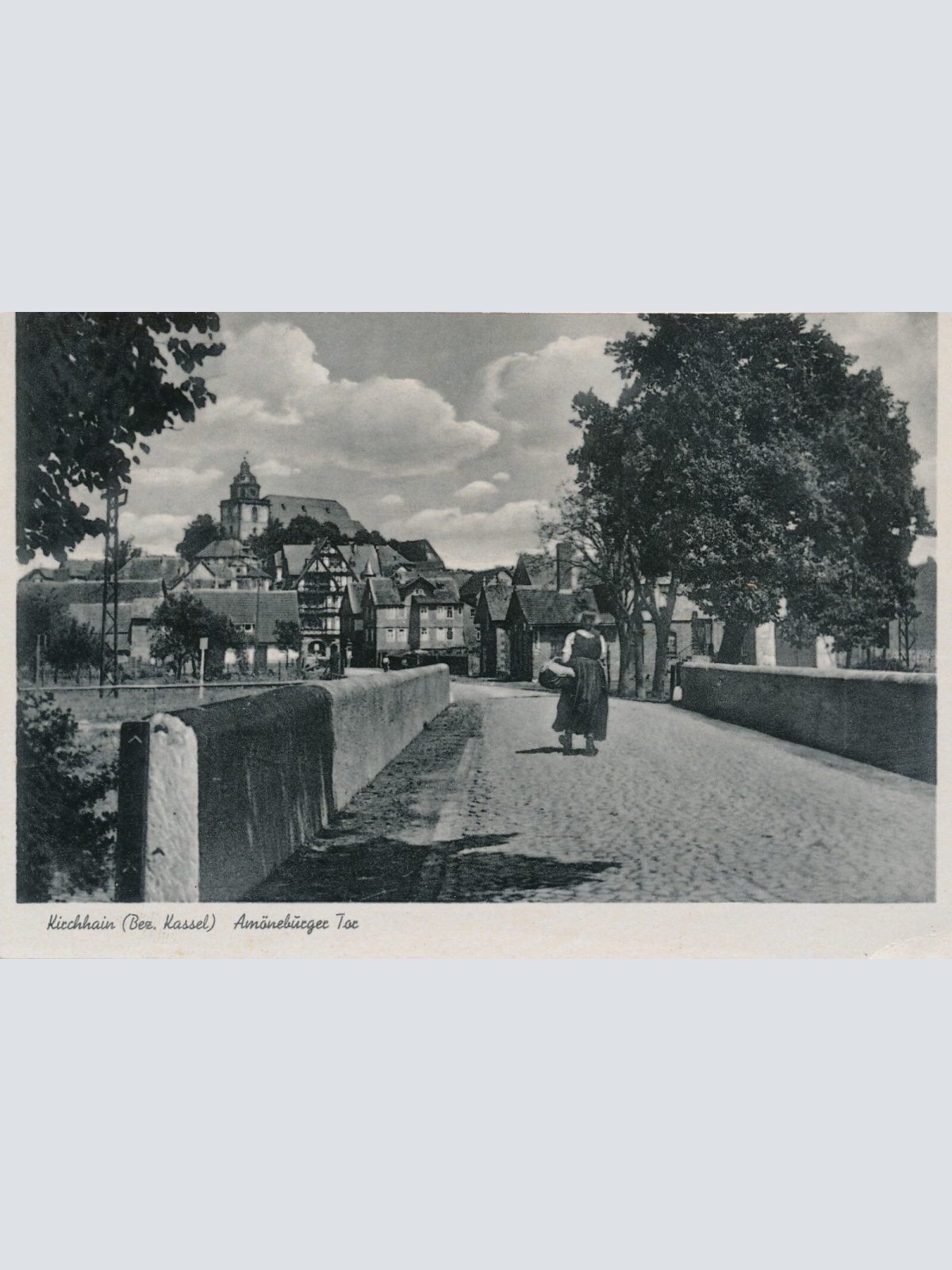 AK, Kirchhain, Kassel, Amöneburger Tor, Hessen (S1678)