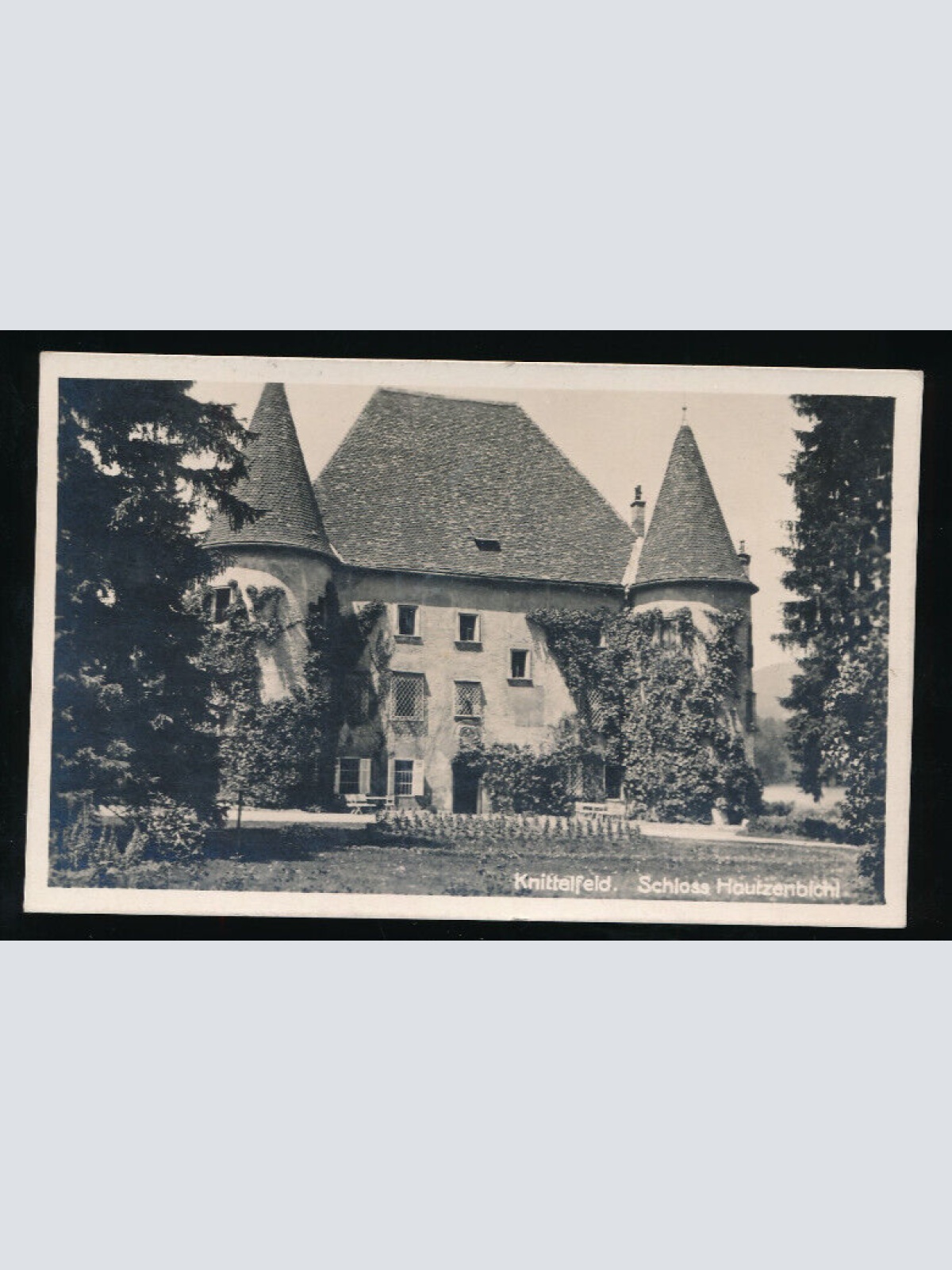 AK aus Knittelfeld mit Schloss Hautzenbichl Steiermark (5868)