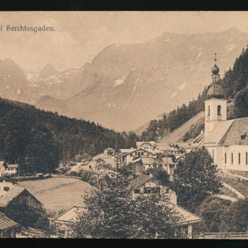 AK aus Ramsau bei Berchtesgaden Steiermark (5869)