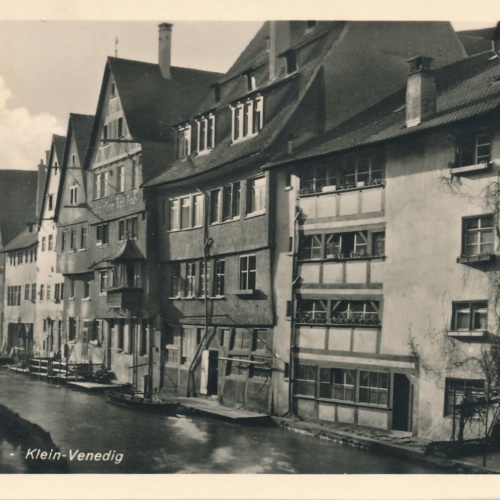 AK, Ulm an der Donau - Klein Venedig, Baden-Württemberg (S1523)