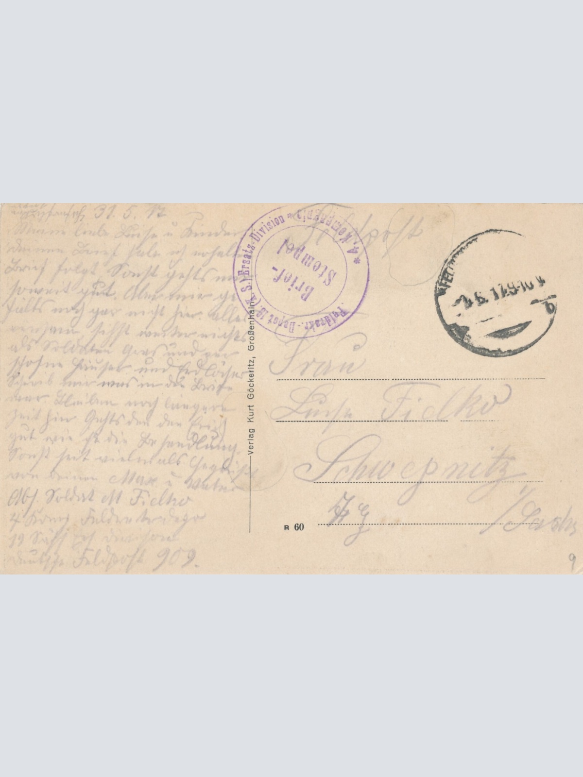 AK, Negerlager vor Verdun, Frankreich (S1896)