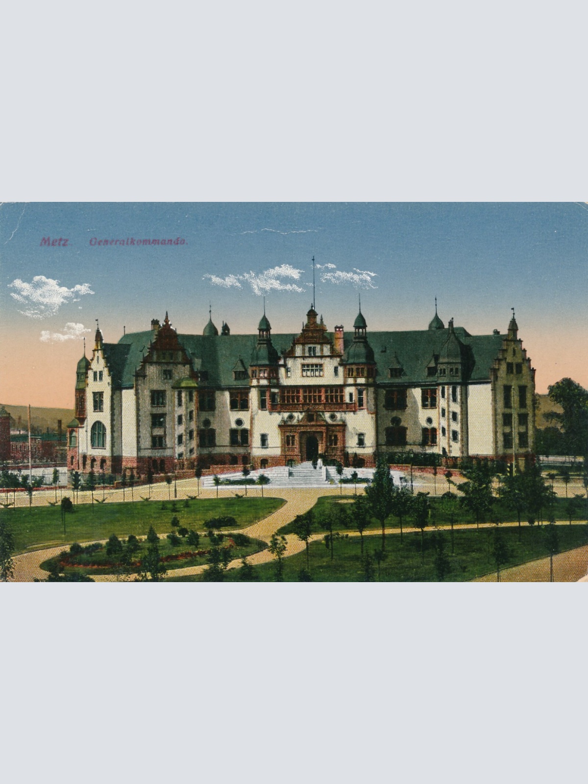 AK, Metz, Generalkommando, Frankreich (S1898)