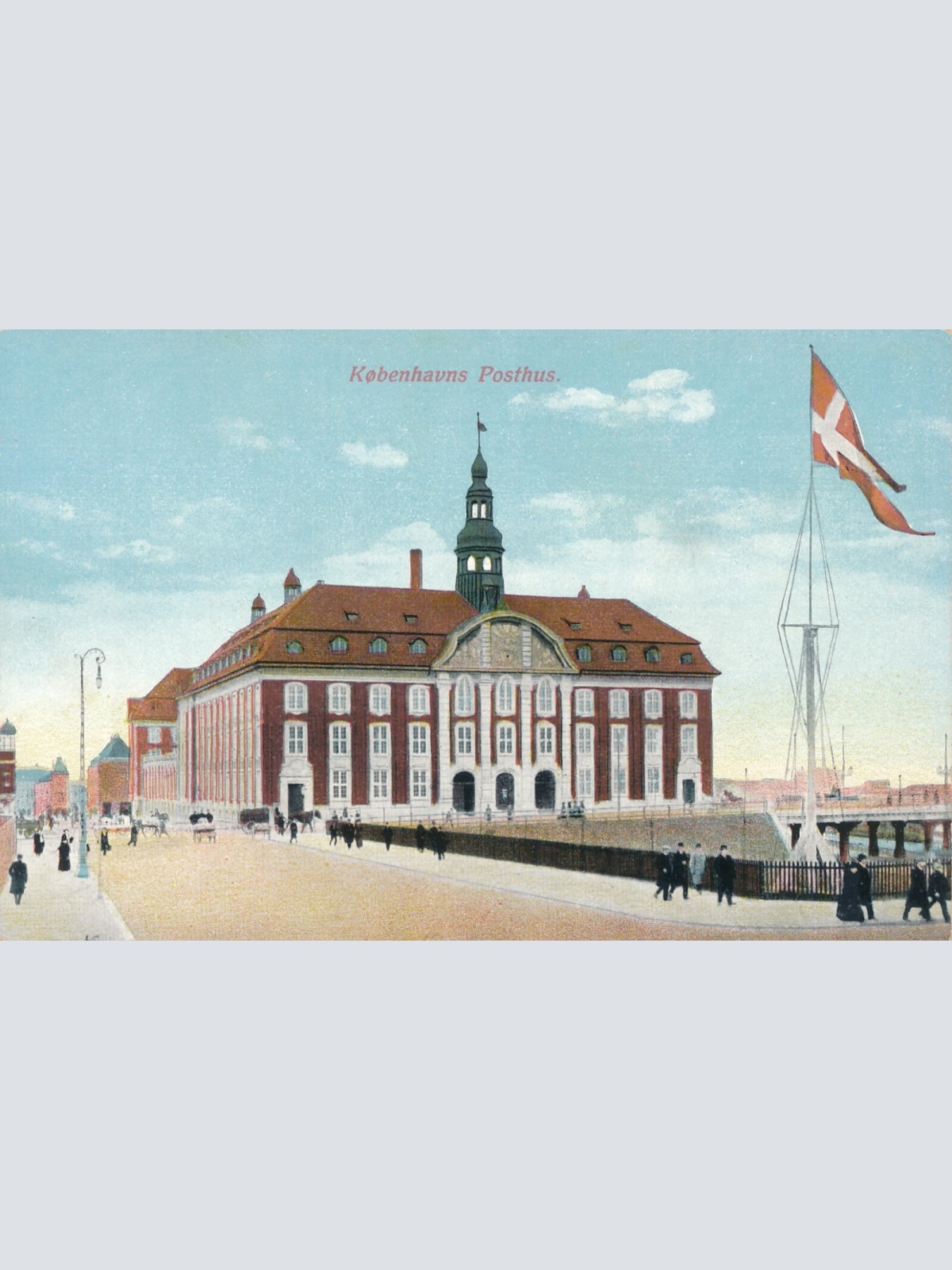 AK, Kopenhagen, Posthus, Dänemark (S1892)