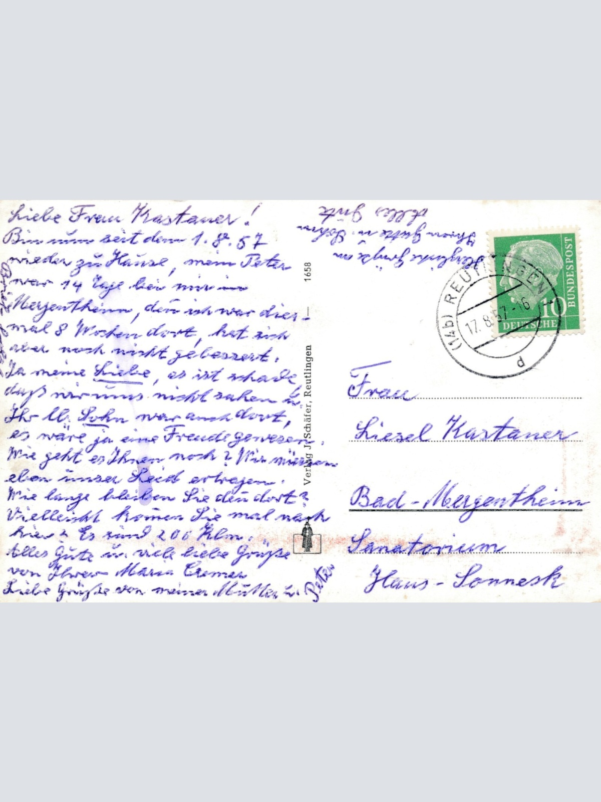 AK, Reutlingen, Baden-Württemberg (S1575)