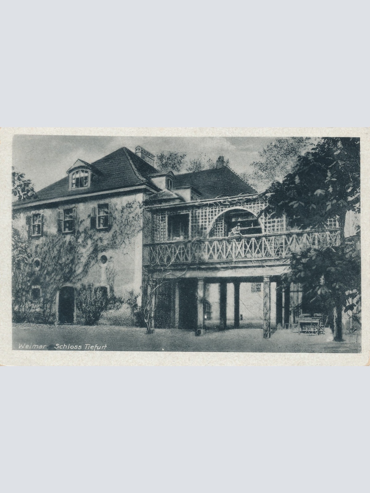 AK, Weimar, Schloss Tiefurt, Thüringen (S1576)