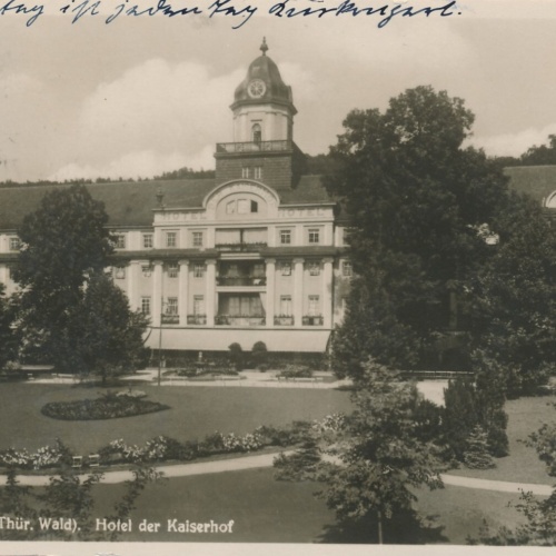 AK, Bad Liebenstein, Hotel der Kaiserhof, Thüringen (S1904)