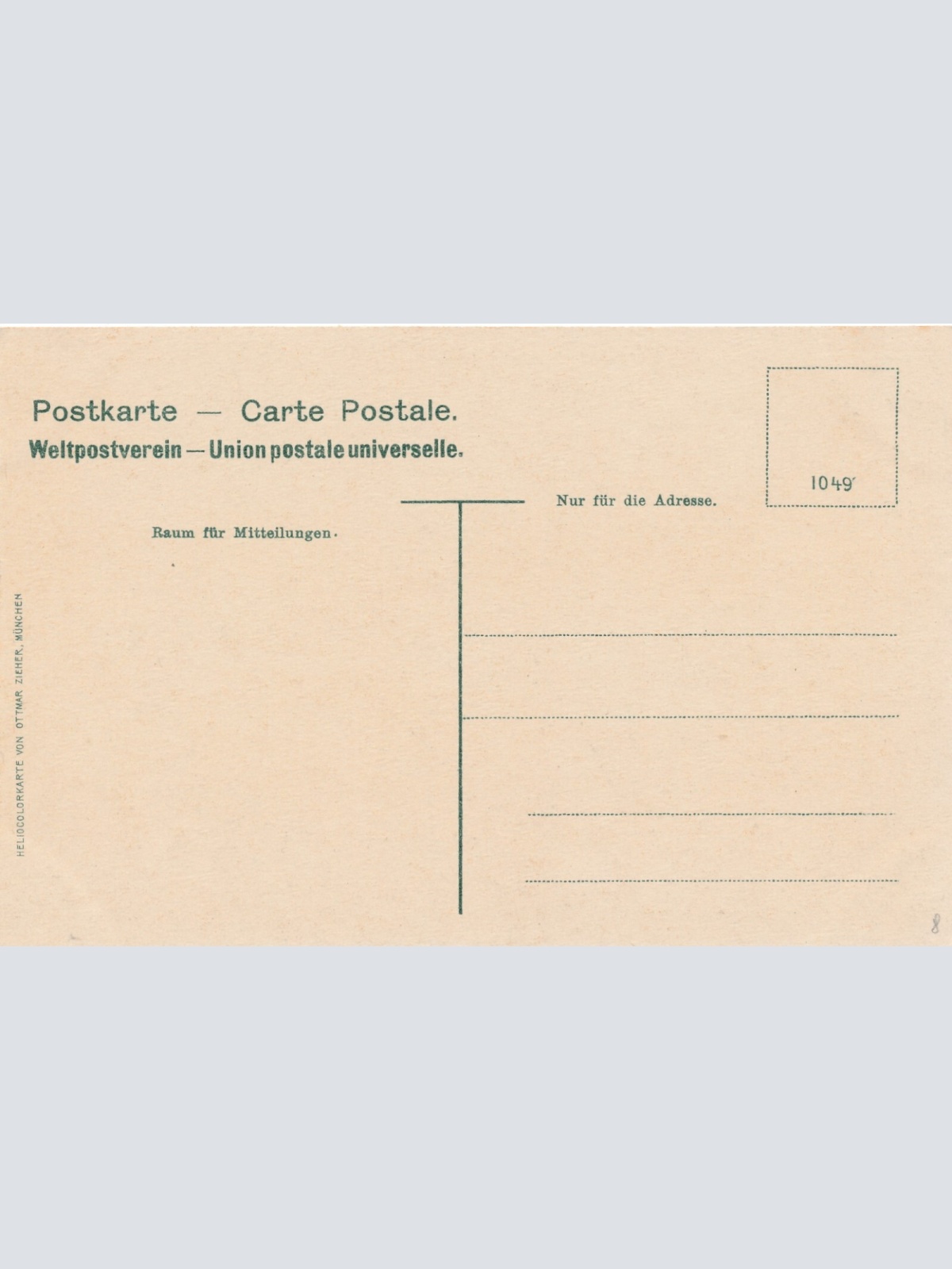 AK, Schwarzathal, Der Katzenstein, Thüringen (S1907)