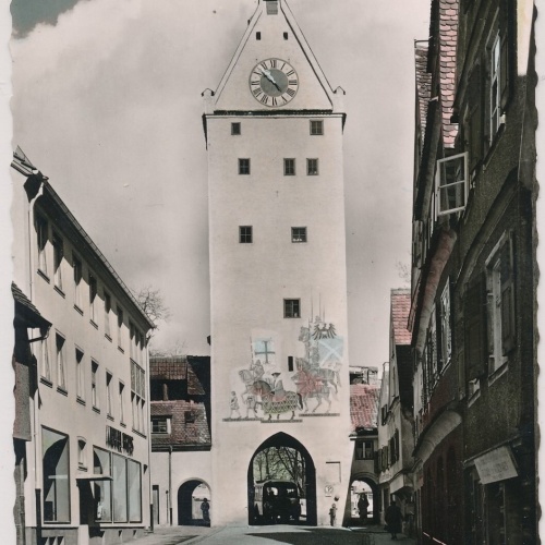 AK, Memmingen i. A., Ulmer Tor, Bayern (S1541)