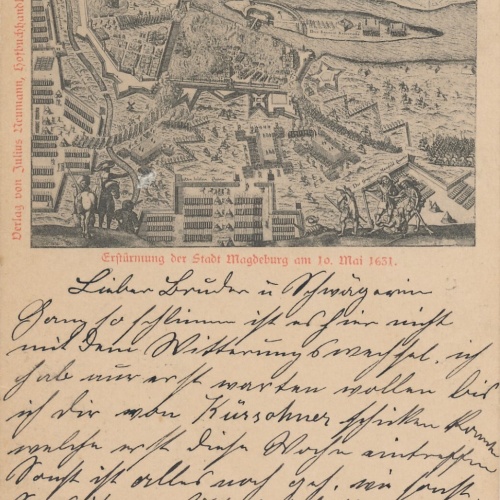 AK, Erstürmung der Stadt Magdeburg am 10. Mai 1631, Sachsen-Anhalt (S1848)