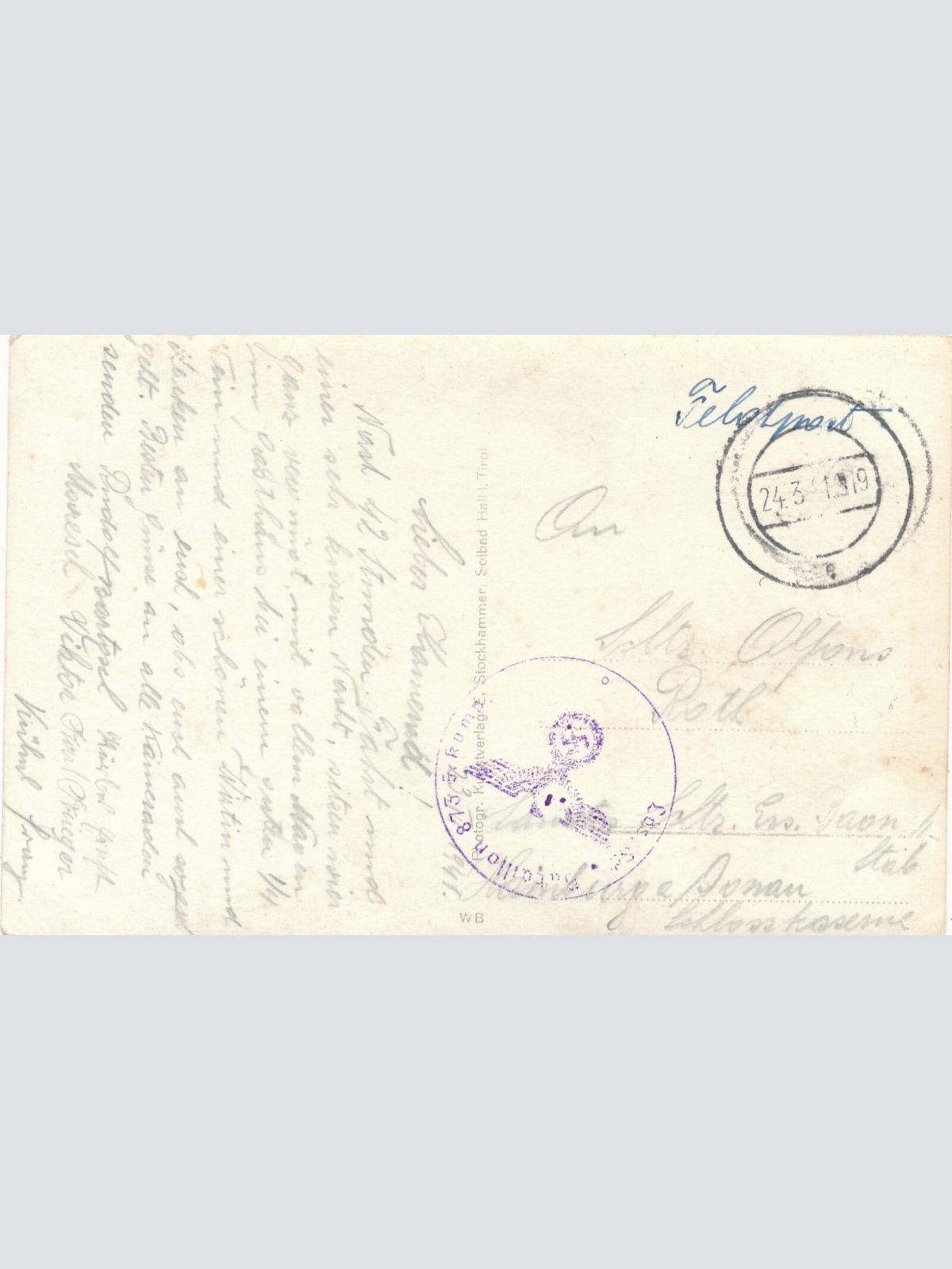 AK, Telfs, Gasth. Seiser, Mieminger Kette, Tirol (S1834)