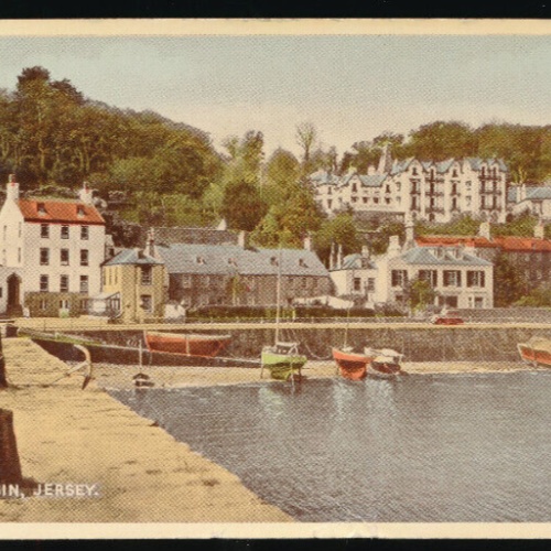 AK aus St.Aubin Jersey Großbritannien (5600)