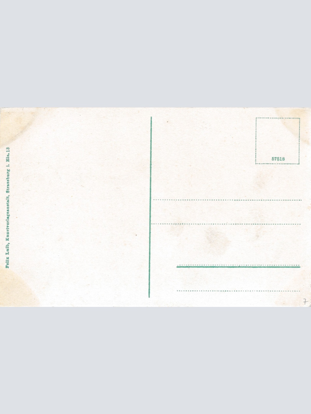 AK, Strassburg, Orangerie, Strasbourg, Frankreich (S1870)