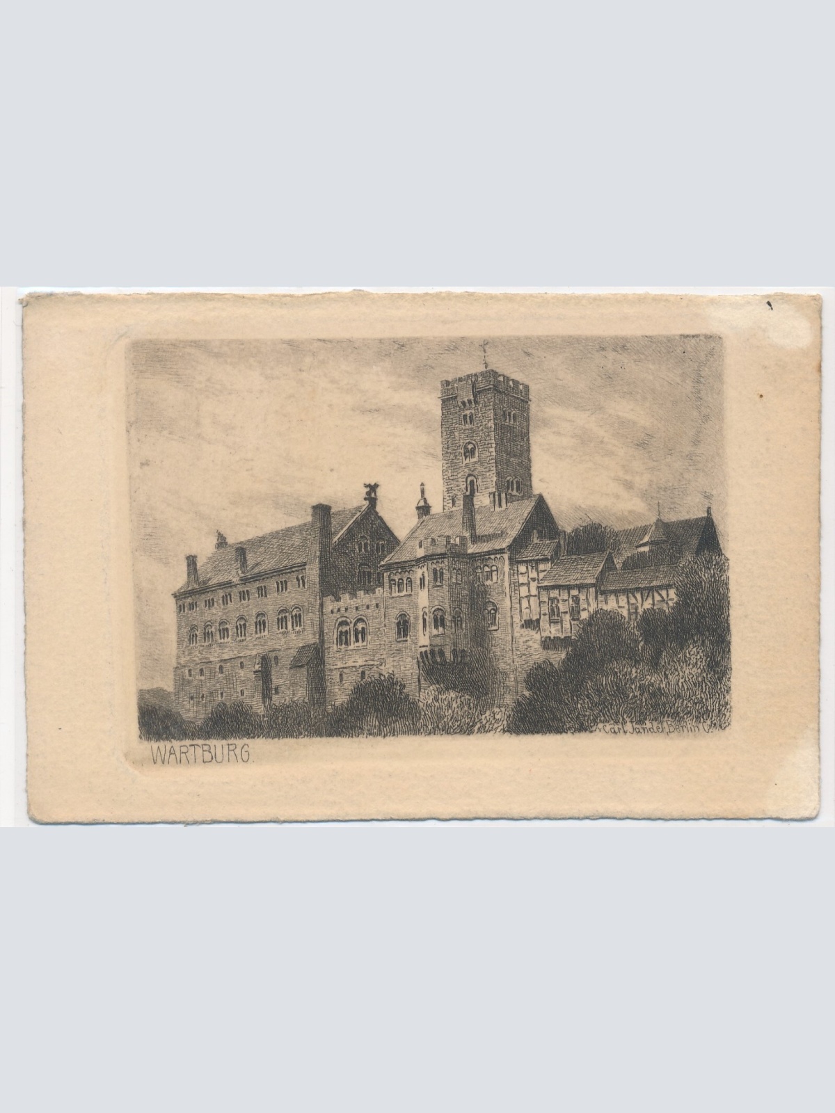 AK, Wartburg, Thüringen, Eisenach (S1855)