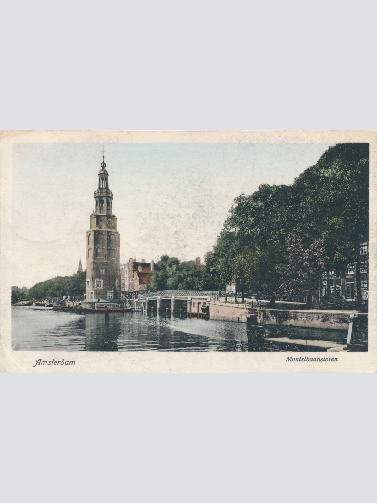 AK, Amsterdam, Montelbaanstoren, Niederlande (S1877)