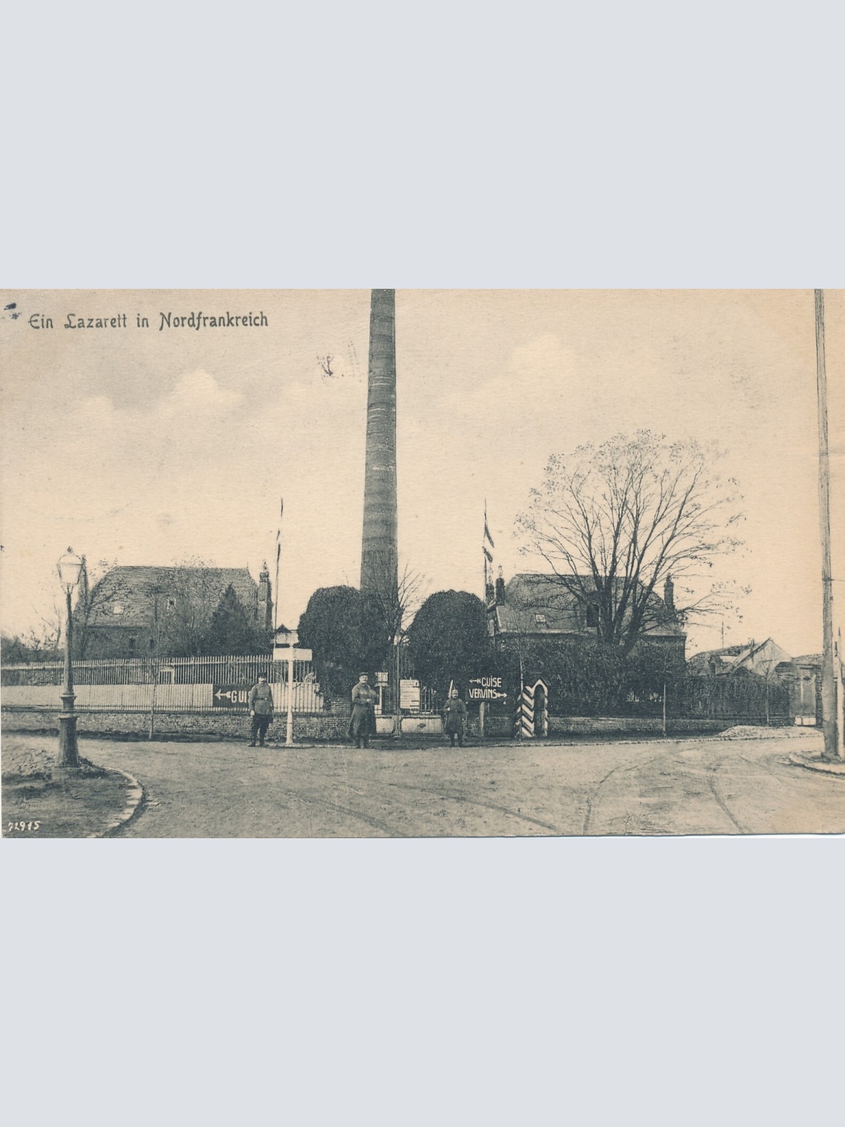 AK, ein Lazarett in Nordfrankreich, Frankreich (S1980)