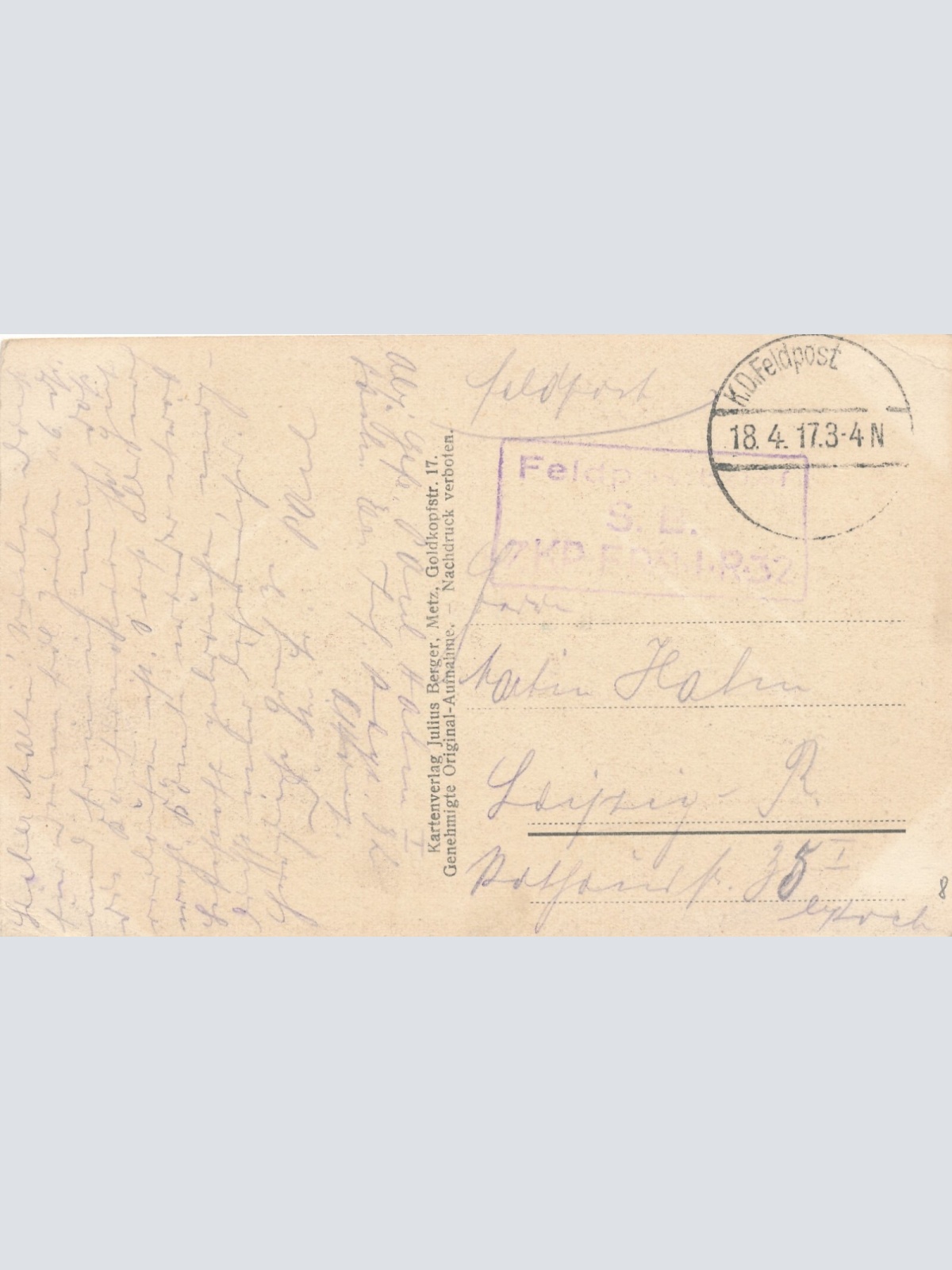 AK, Riaville en Voevre, Kirche, Frankreich (S1982)