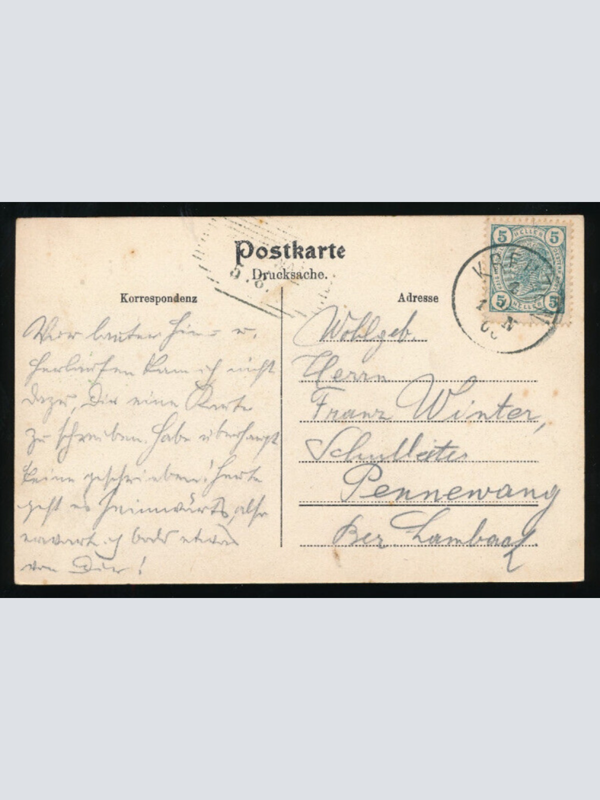 AK aus Bad Kreutzen Oberösterreich (6022)