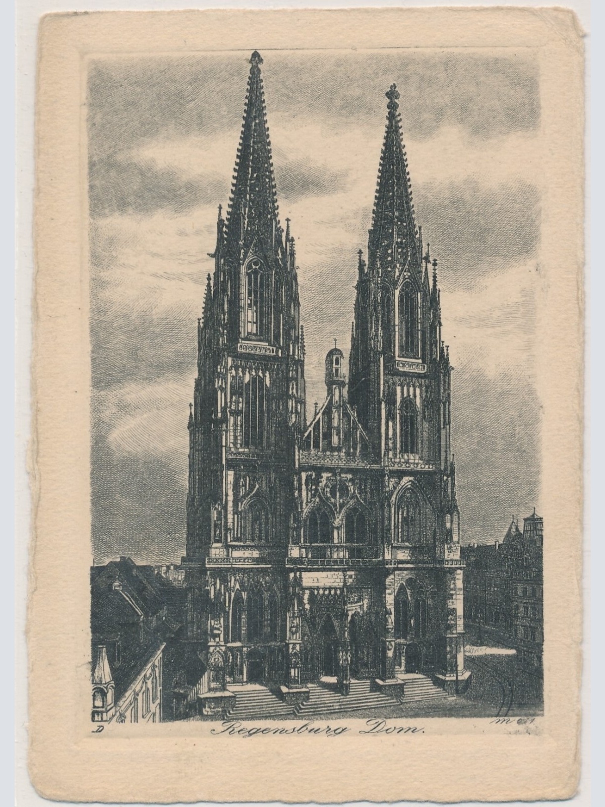 AK, Regensburg, Dom, Bayern (S1946)