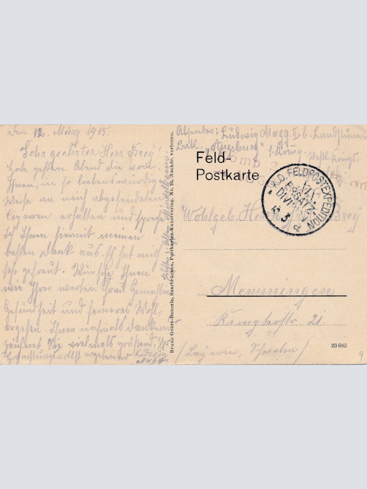 AK, Straße in dem zerstörten Franktireurdorf Baccarat bei Luneville (S1962)