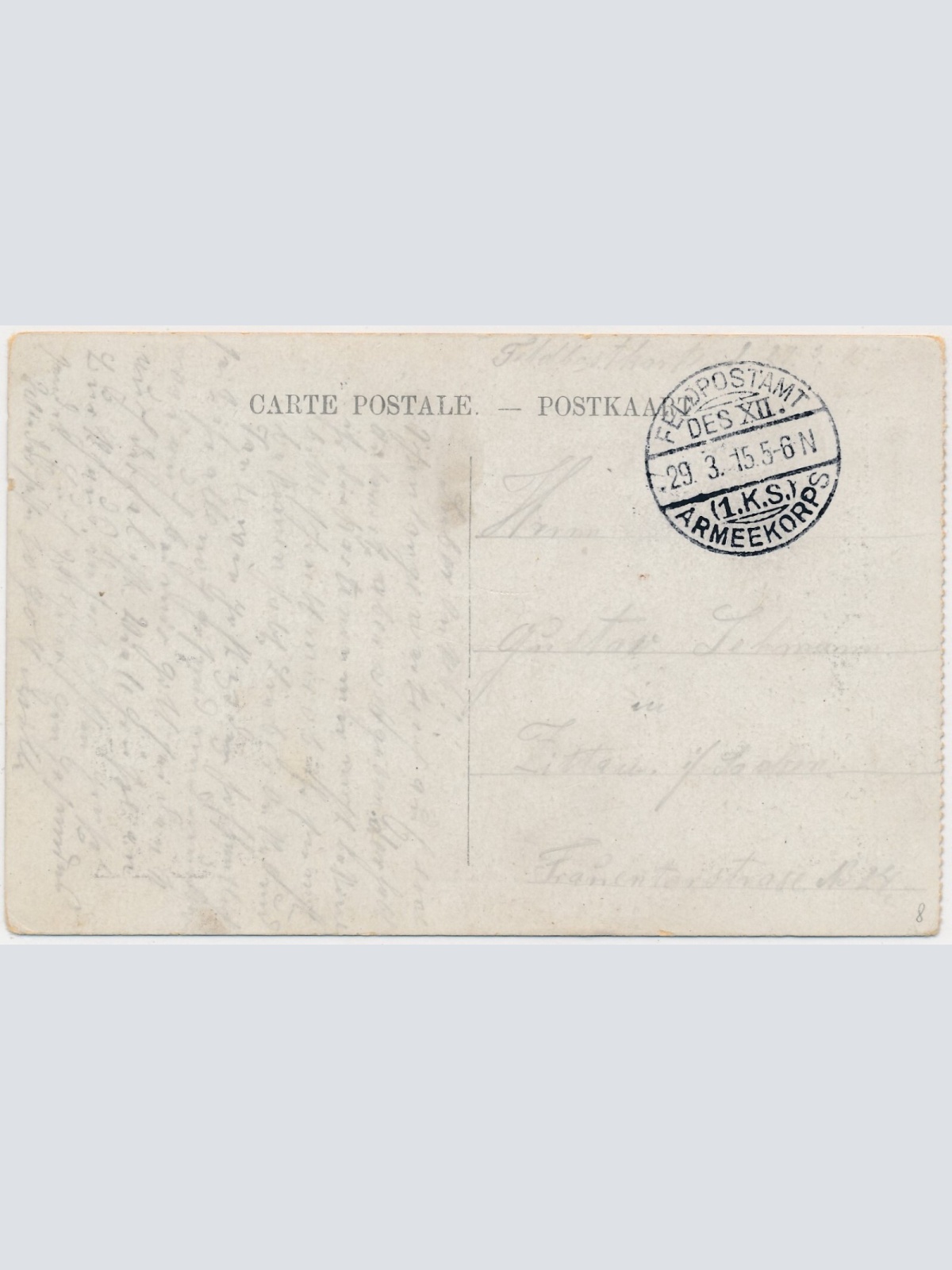 AK, Namur - Hopital d'Harscamp, Belgien (S1963)