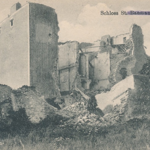 AK, Schloss, St. Baussant, Frankreich (S1978)