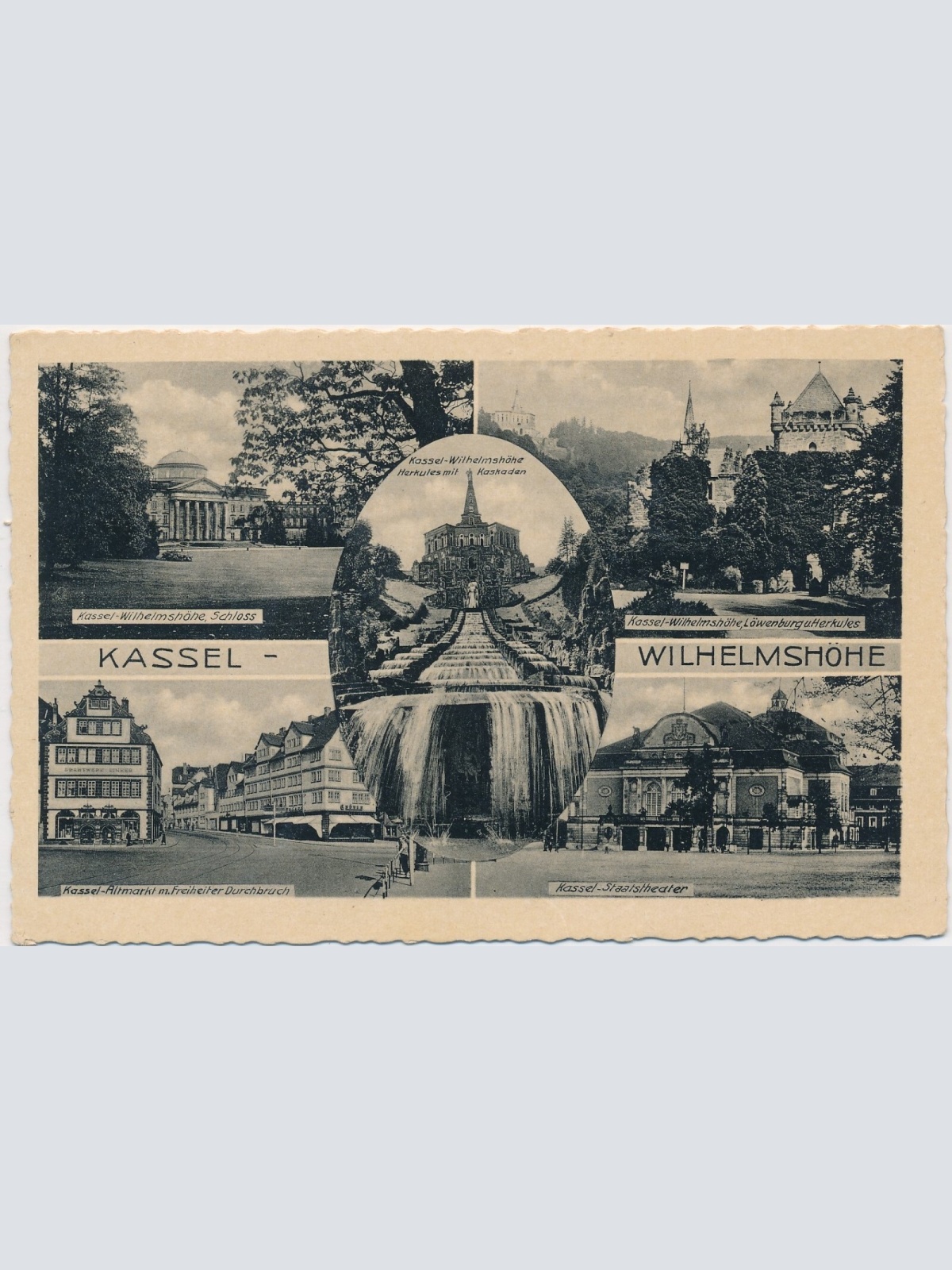 AK, Kassel, Wilhelmshöhe, Hessen (S1730)