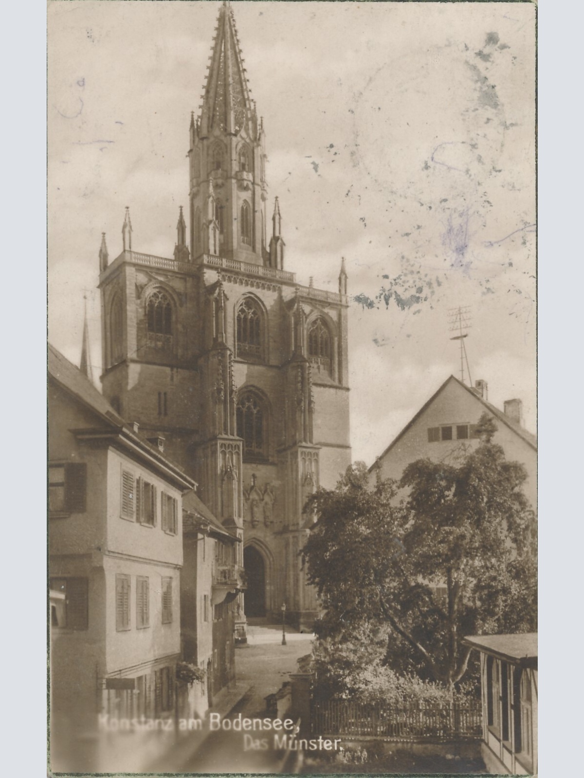 AK, Konstanz am Bodensee, das Münster, Baden-Württemberg (S1769)