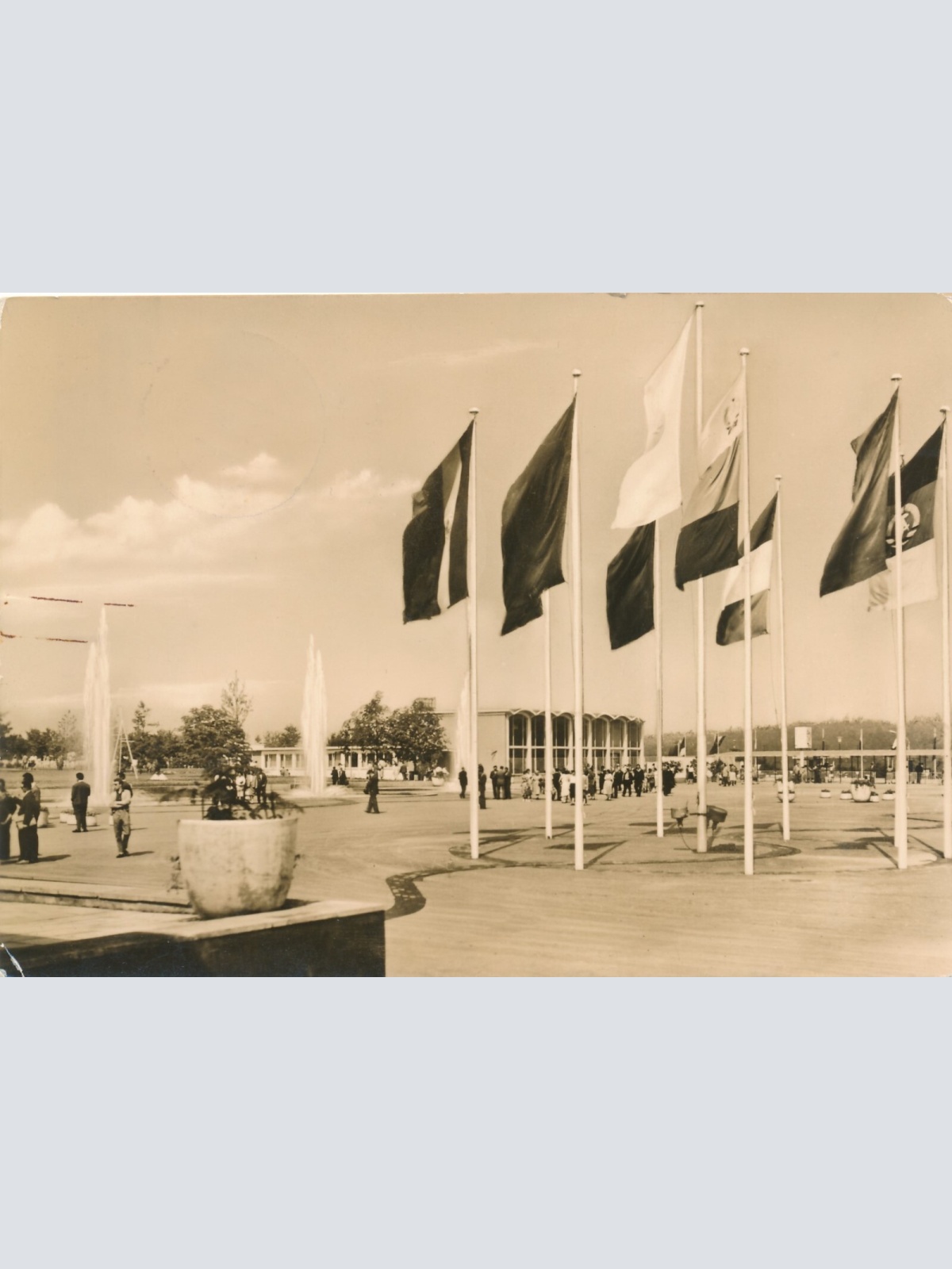 AK, Internationale Gartenbauausstellung in Erfurt, Thüringen (S1773)