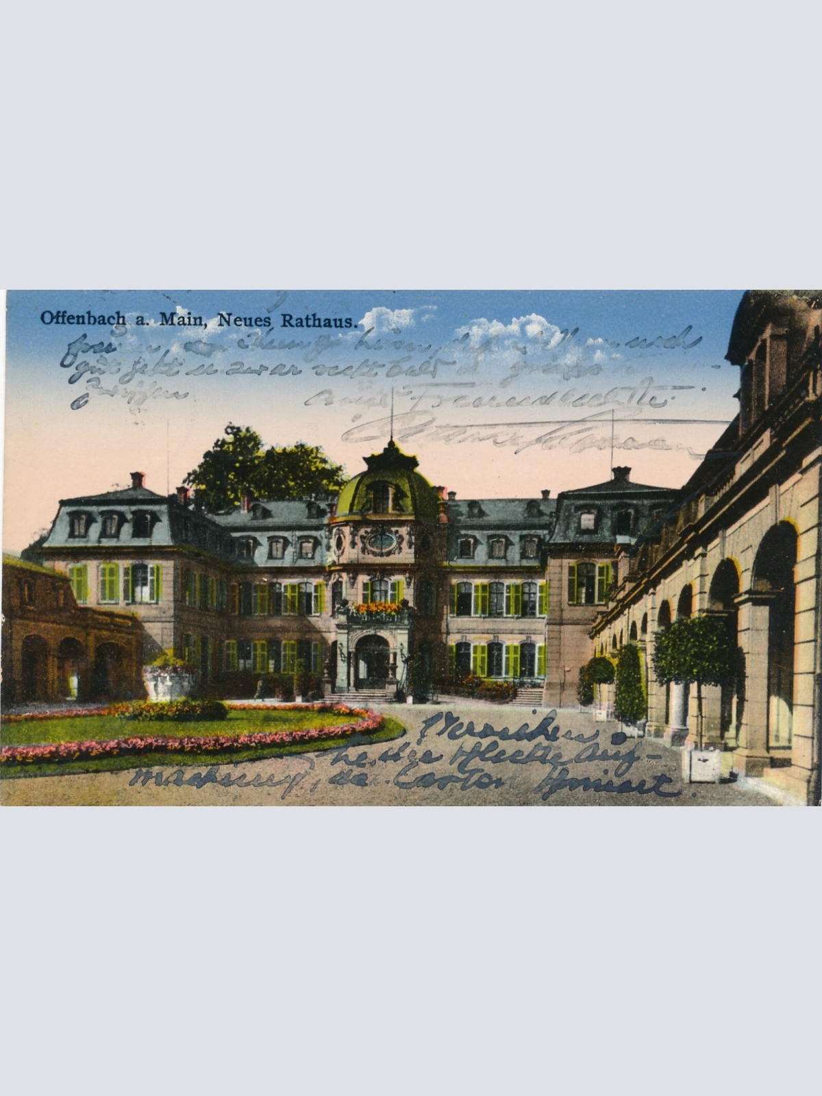 AK, Offenbach am Main, Neues Rathaus, Hessen (S1766)