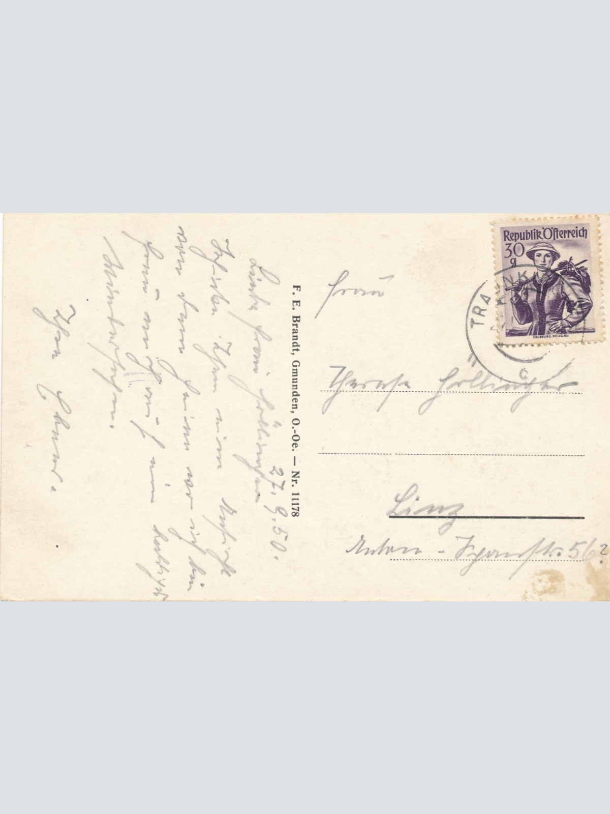 AK aus Traunkirchen Mütter - Erholungsheim Oberösterreich (6313)