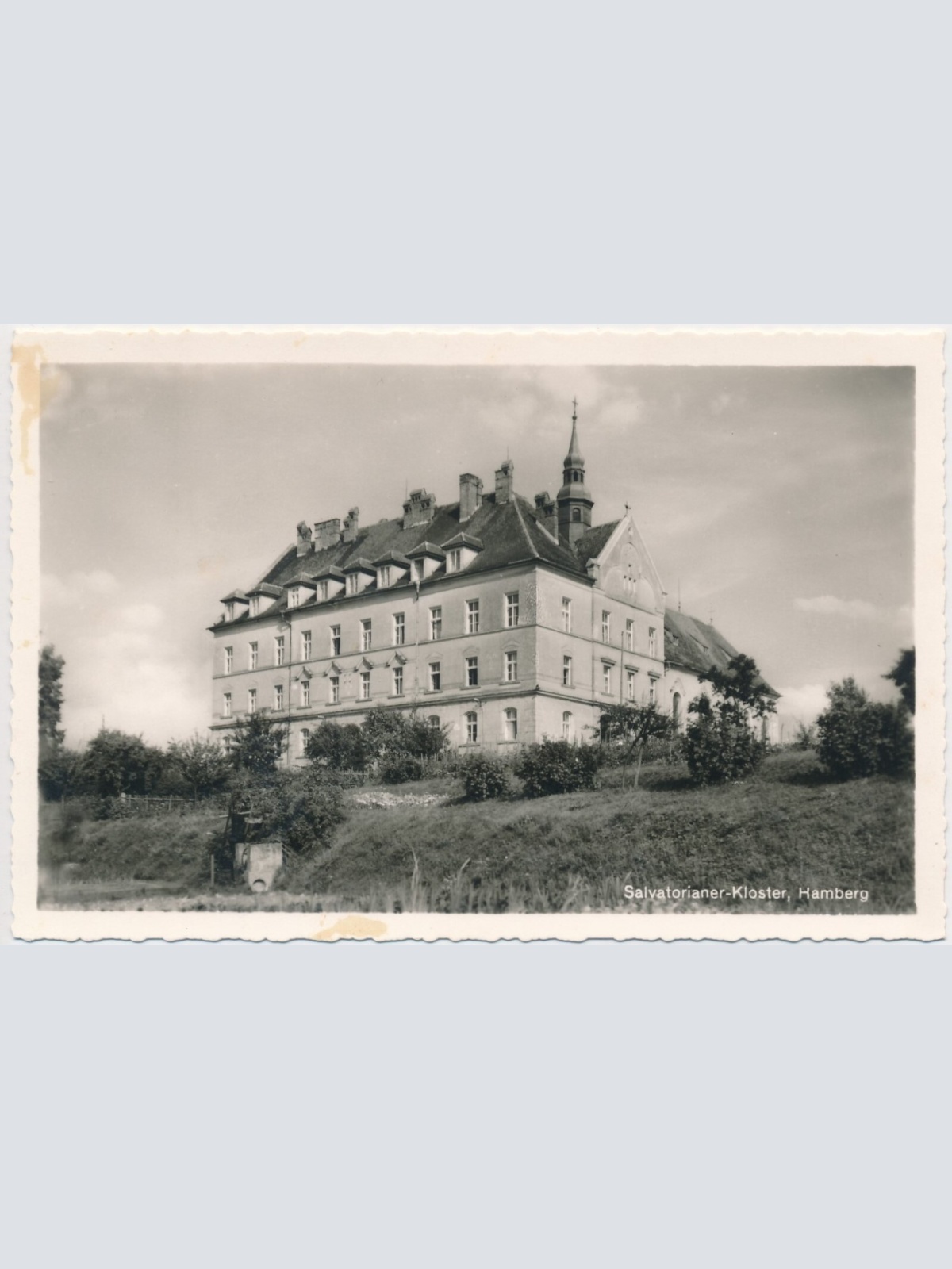 AK, Salvatorianer-Kloster, Hamberg, Oberösterreich (S1820)