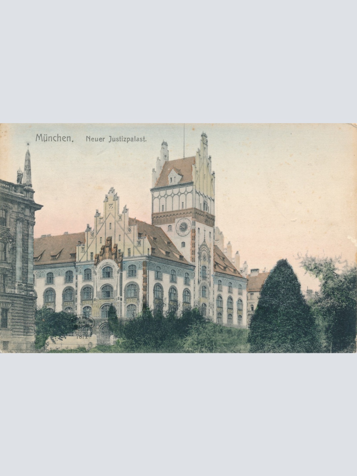 AK, München, Neuer Justizpalast, Bayern (S1732)
