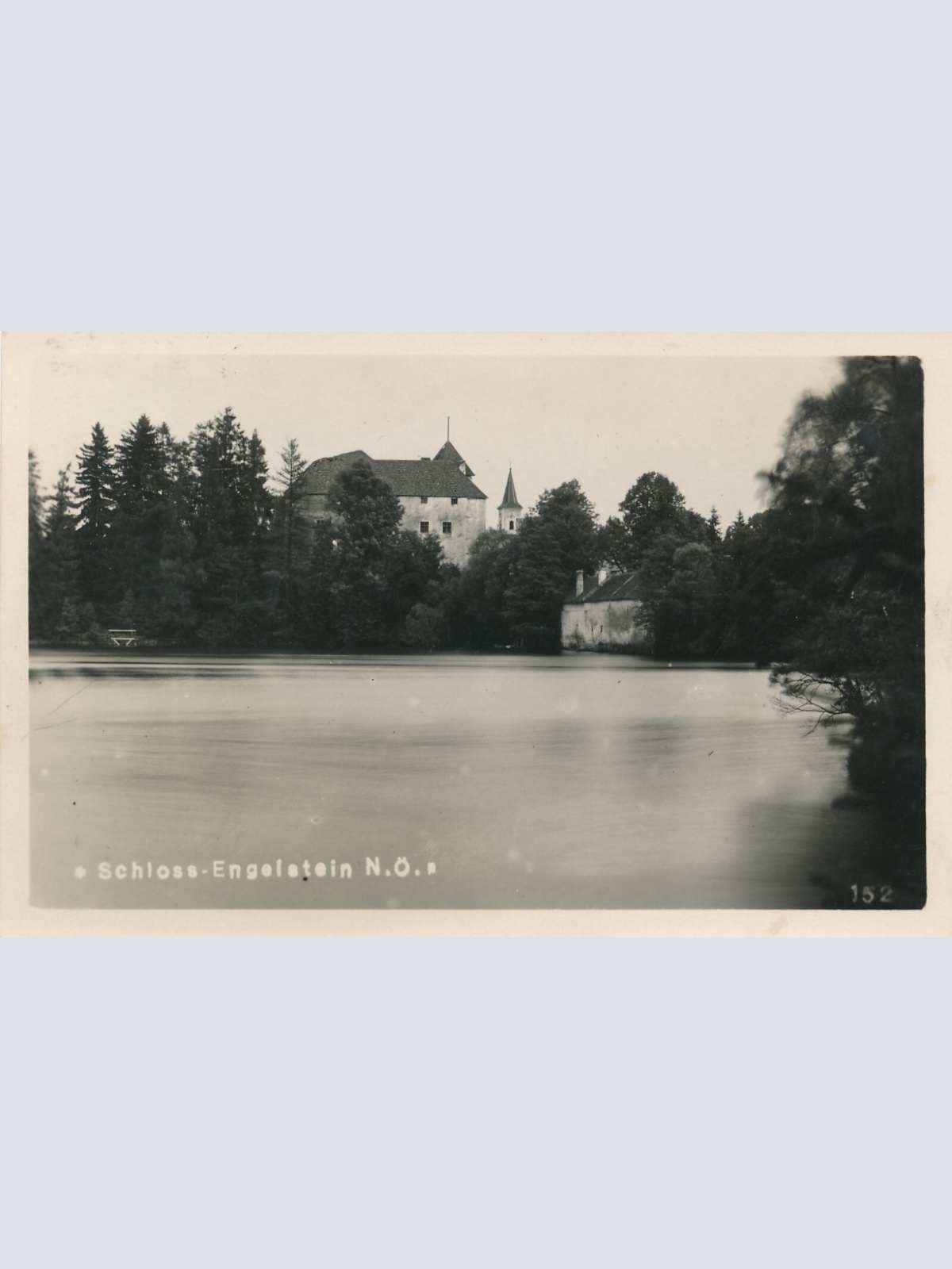 AK vom Schloss Engelstein Niederösterreich (6285)