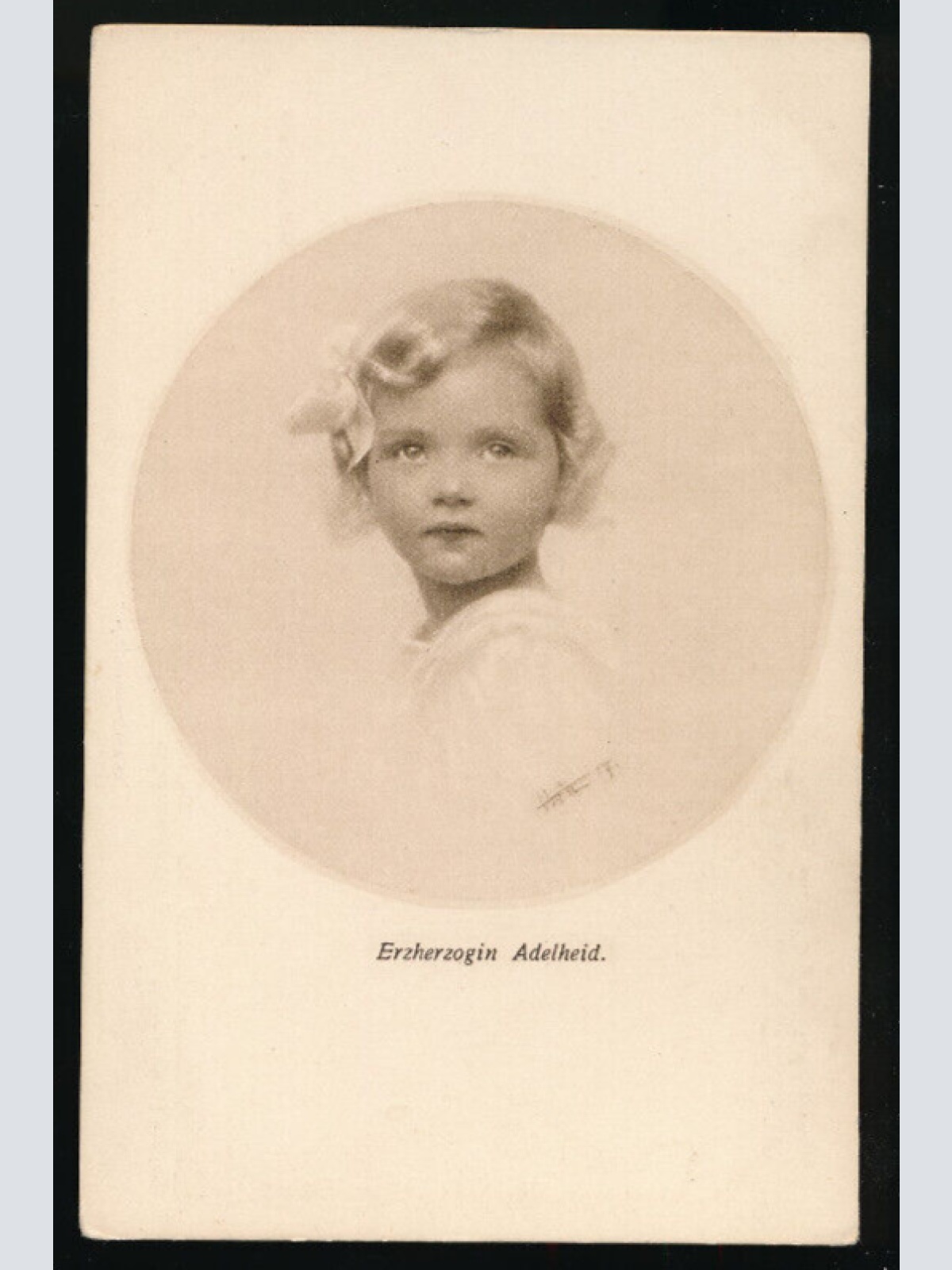 AK von der Erzherzogin Adelheid als Kind (5989)