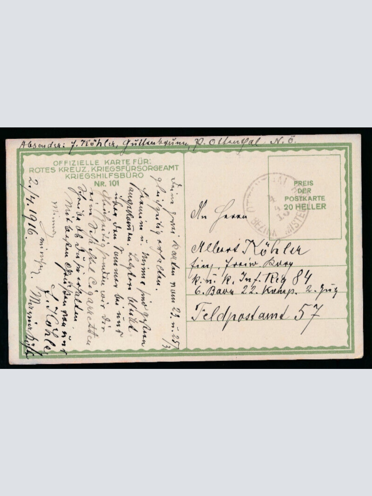 AK Verfolgung eines Kosaken-Regimentes (5987)