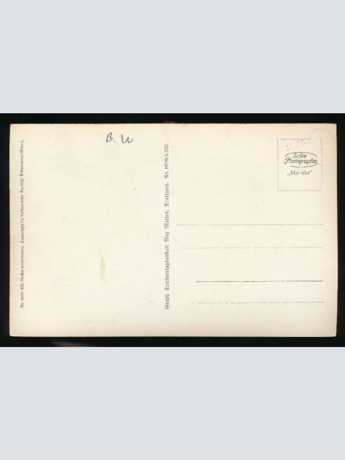 AK aus Langenargen mit Zeppelin Baden - Württemberg (5854)