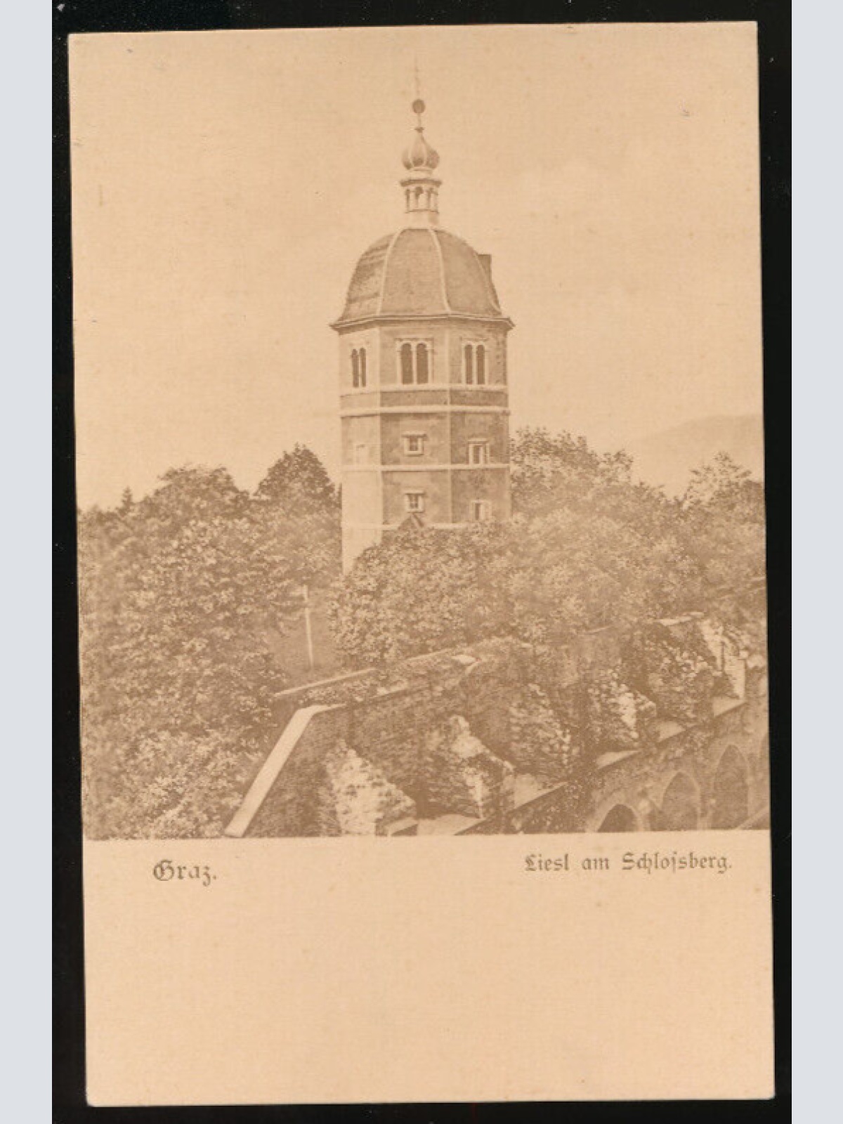 AK aus Graz Liesl am Schloßberg Steiermark (5850)
