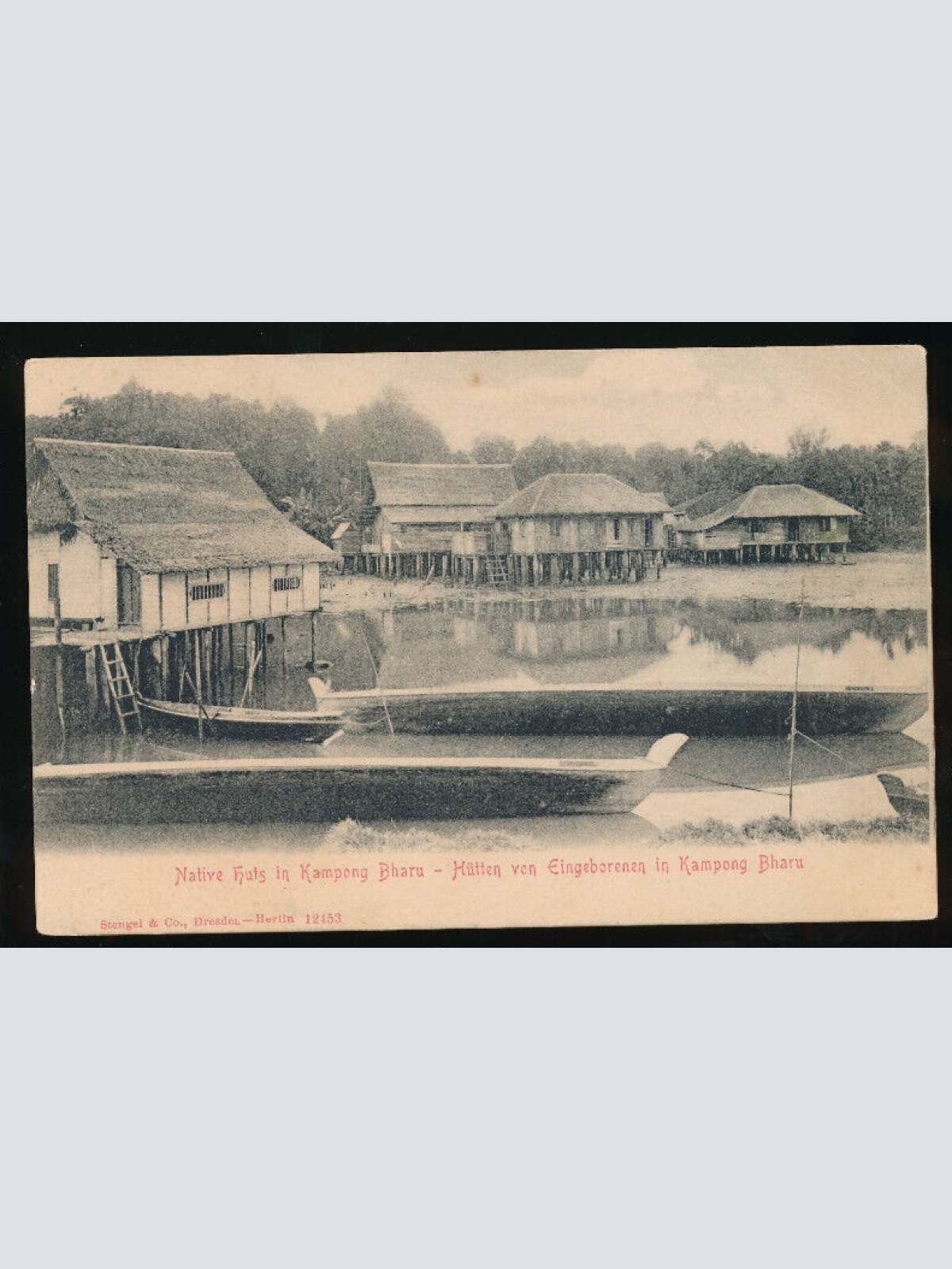 AK Native Huts in Kampong Bharu Htte nvon Eigeborenen Malayisia (5847)