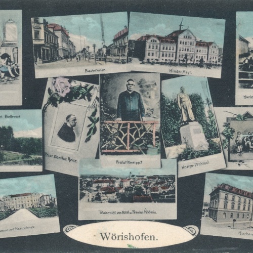 AK aus Wörishofen Mehrbildkarte Bayern (6245)